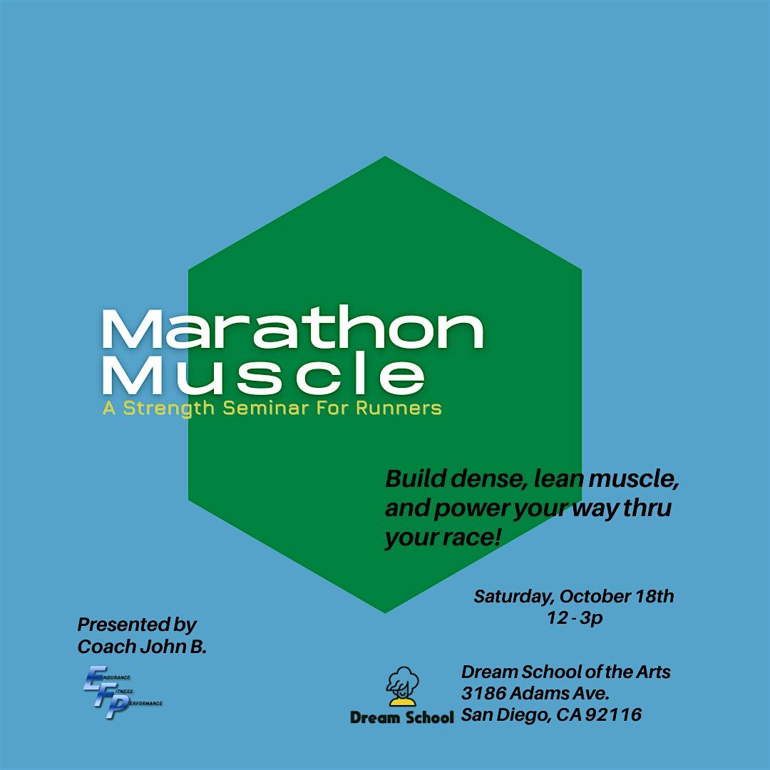 Marathon Muscle - A Strength Seminar for Runners