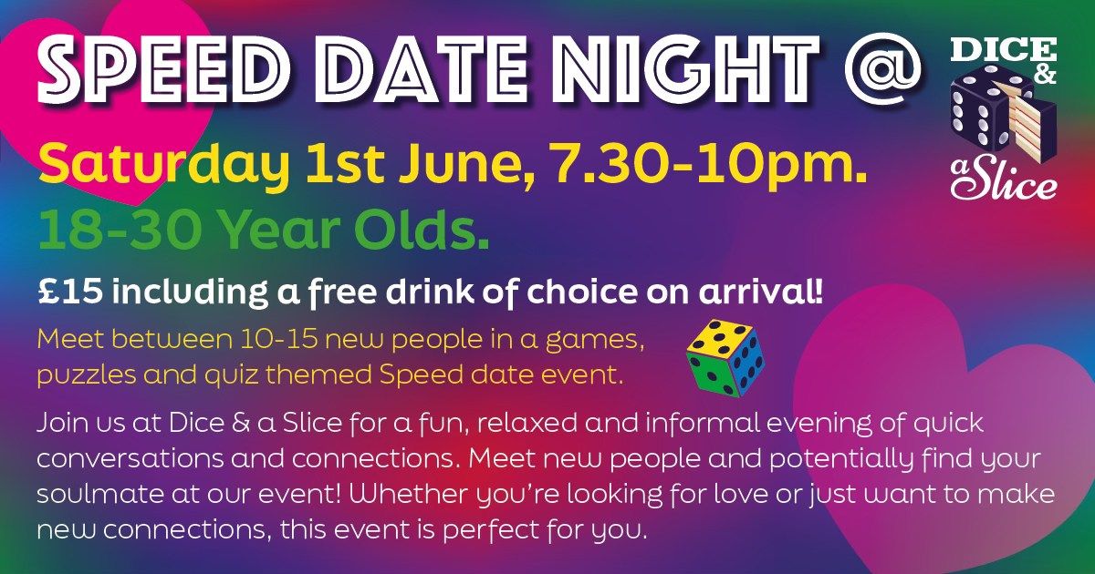 Speed Dating Night for ages 18-30