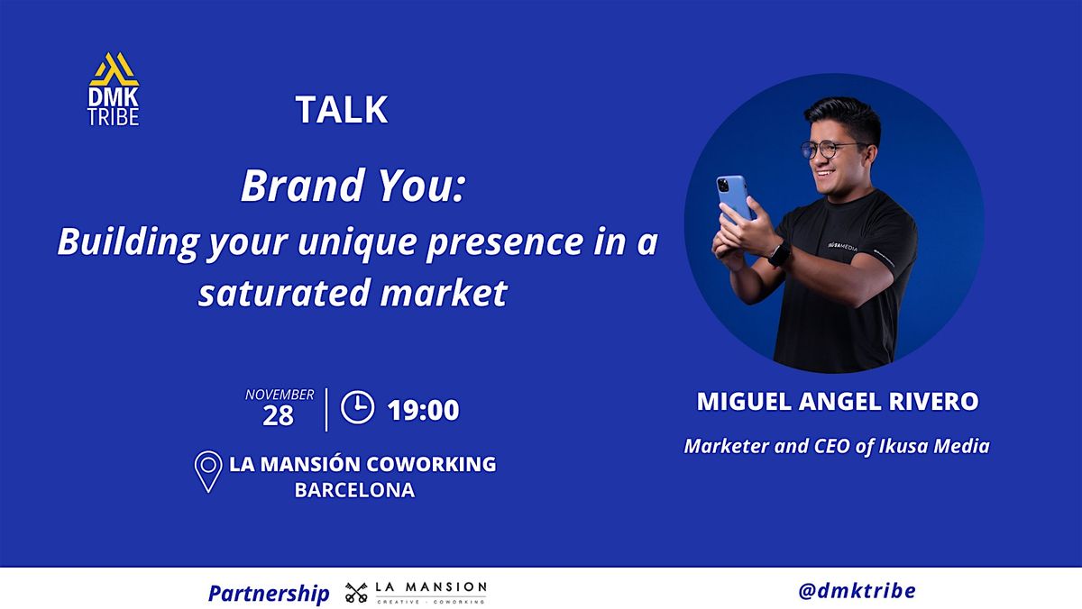 Talk: Building your unique presence in a saturated market