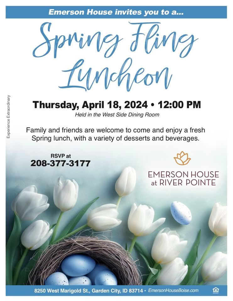 Spring Fling Luncheon 