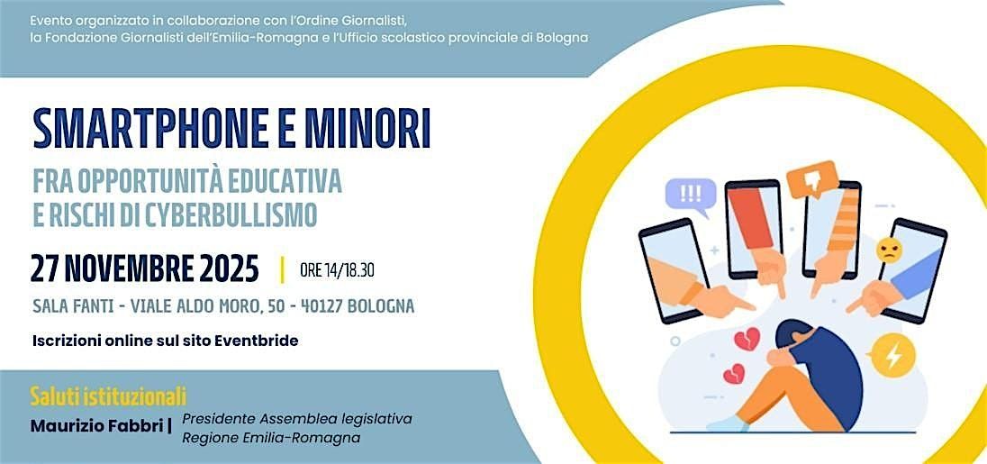 Smartphone e minori. Fra opportunit\u00e0 educativa e rischi di cyberbullismo