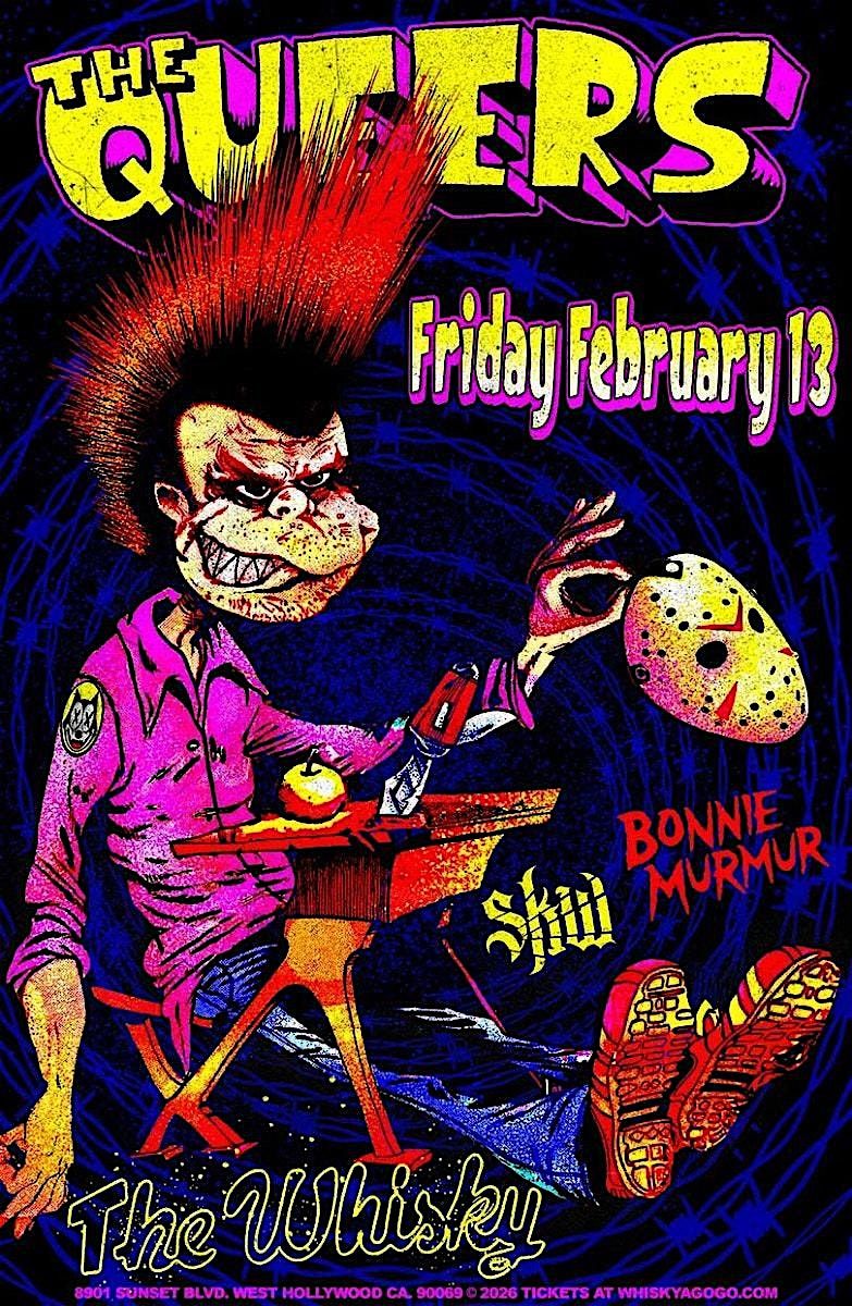 The Queers, Bonnie Murmur, SKW and more @ The Whiskey a Go Go