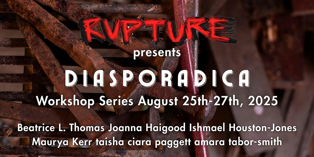 DIASPORADICA Workshop Series-Monday