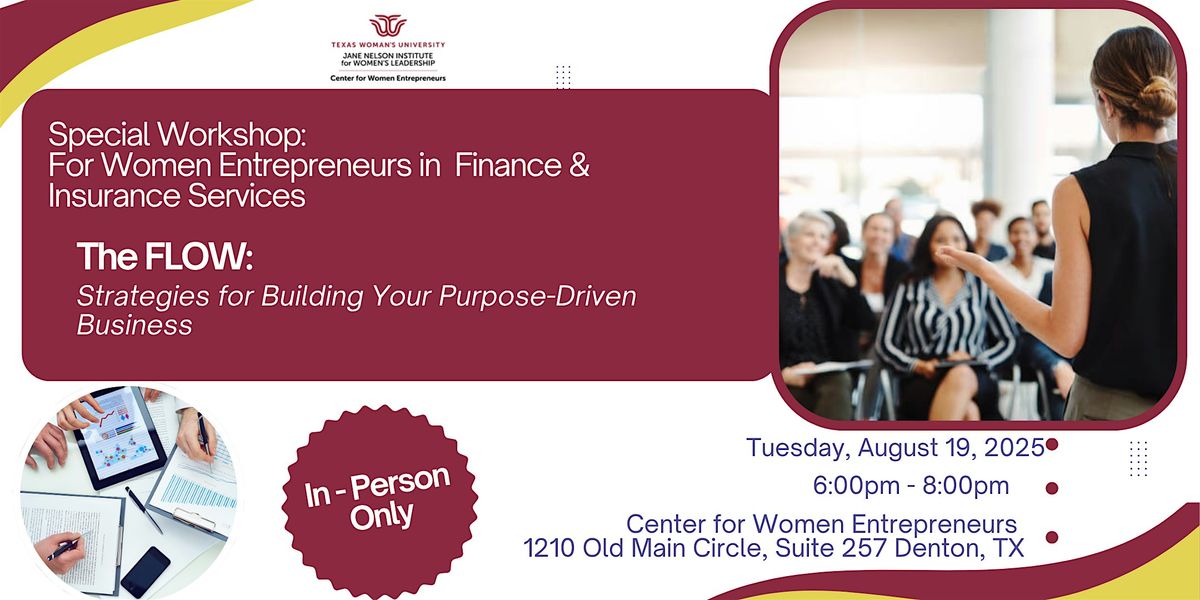 The FLOW: Strategies for Building Your Purpose Driven Business