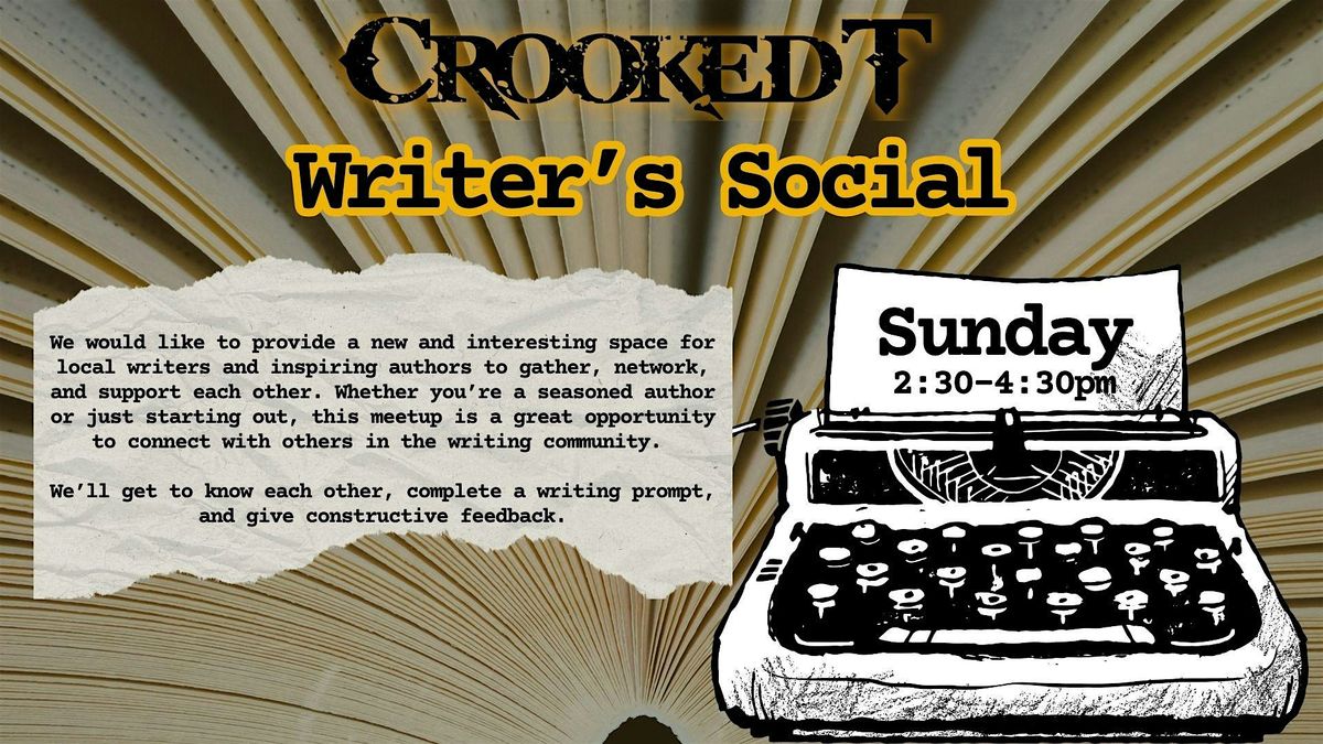 Writer's Social at Crooked T