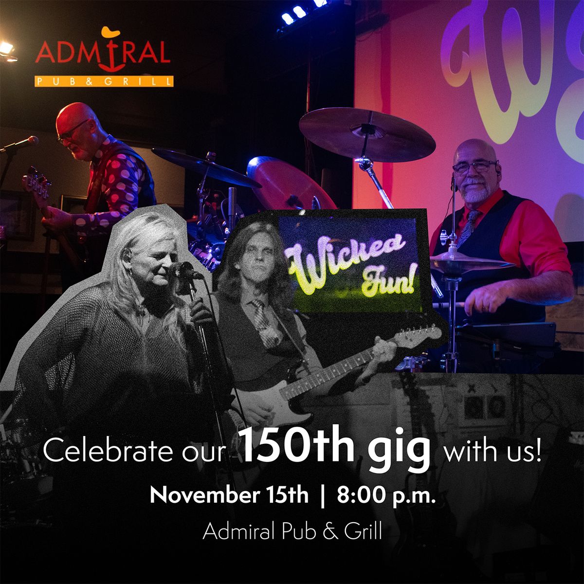 Celebrate our 150th gig with us!