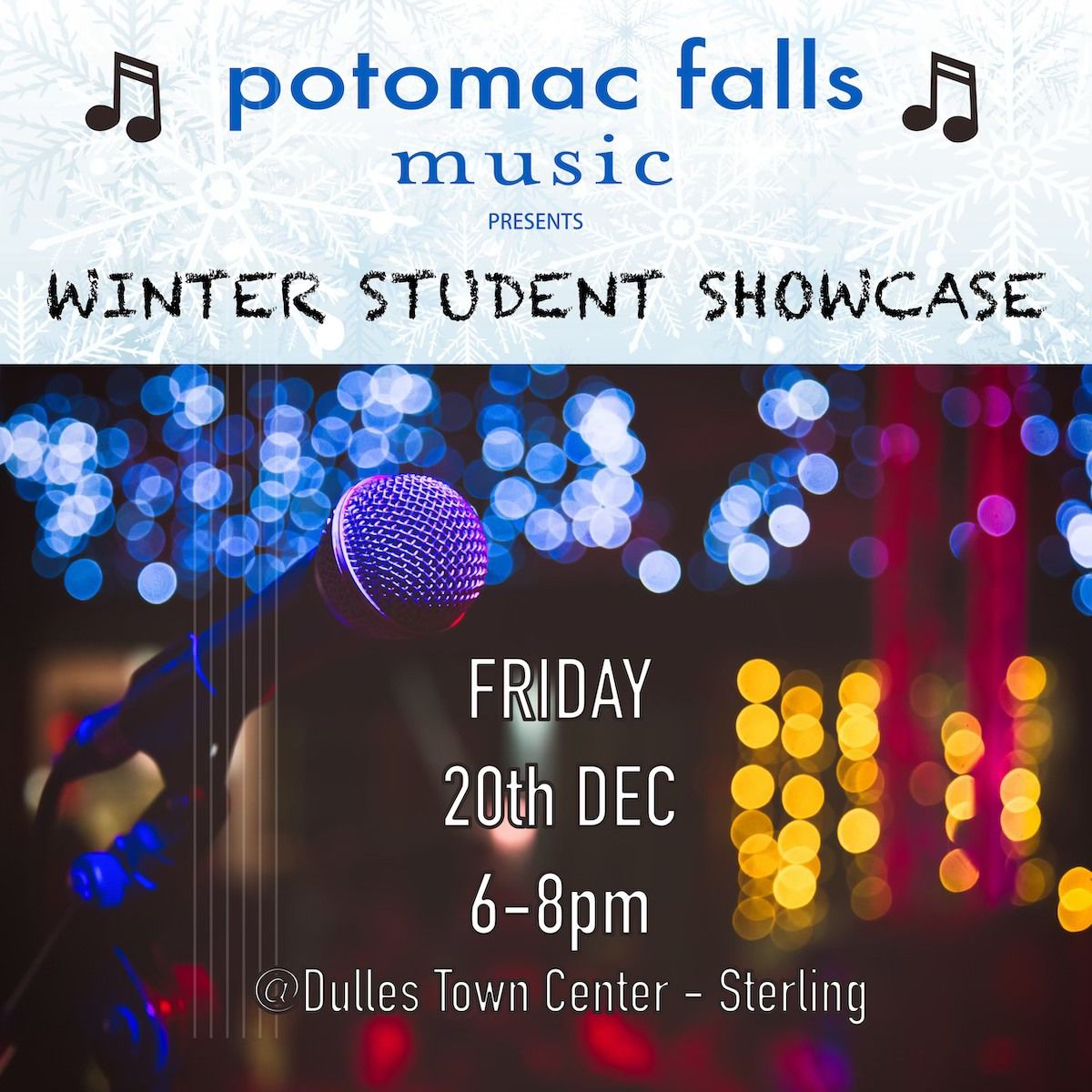 Winter Student Showcase - Back at the Big Stage