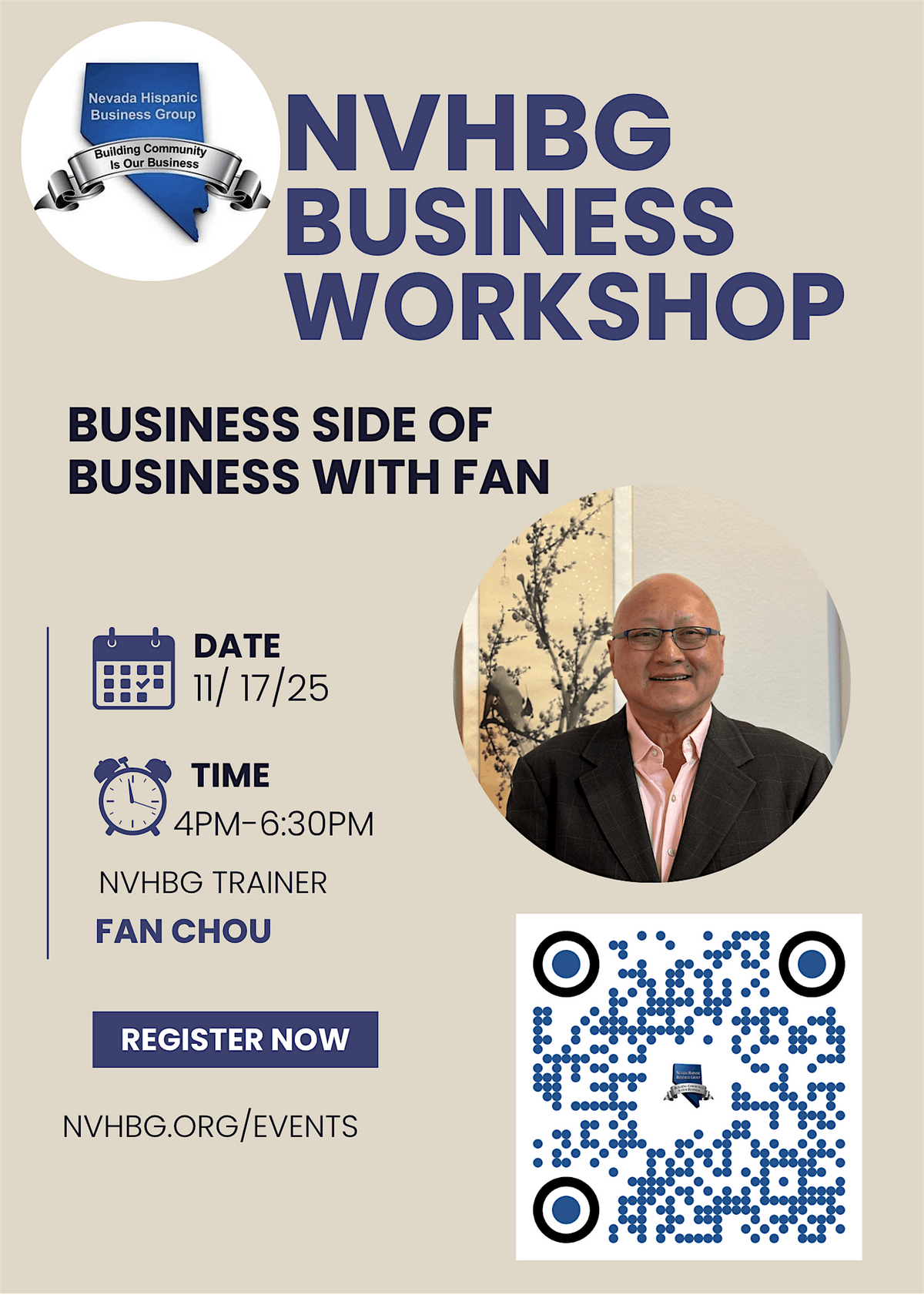 BUSINESS SIDE OF BUSINESS WITH FAN