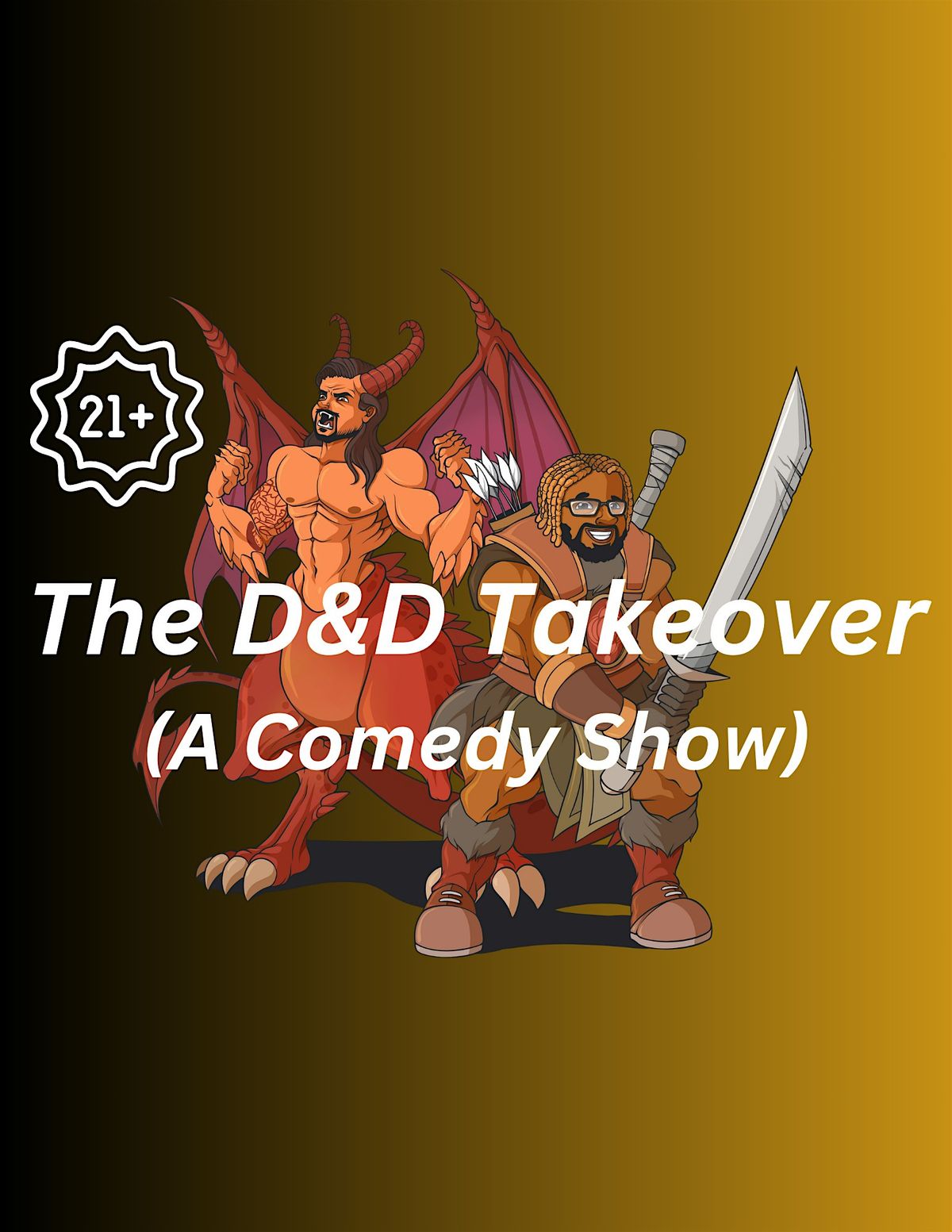 D&D Takeover X Grey Matter Distillery  (A Comedy Show)