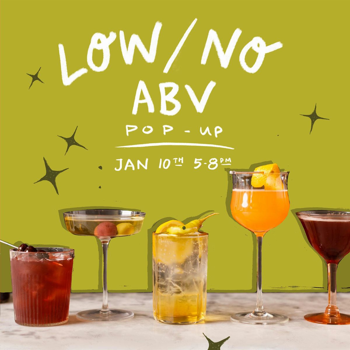 Low\/No ABV Cocktail Bar Pop-Up at France 44