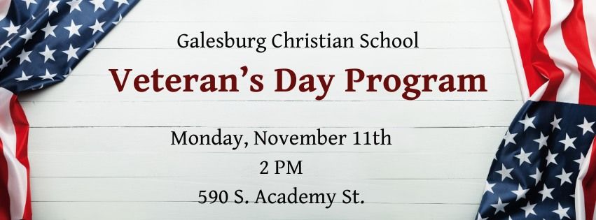 Veterans Day Program