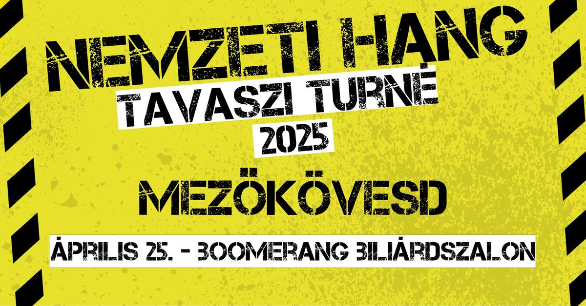 Nemzeti Hang - Mez\u0151k\u00f6vesd