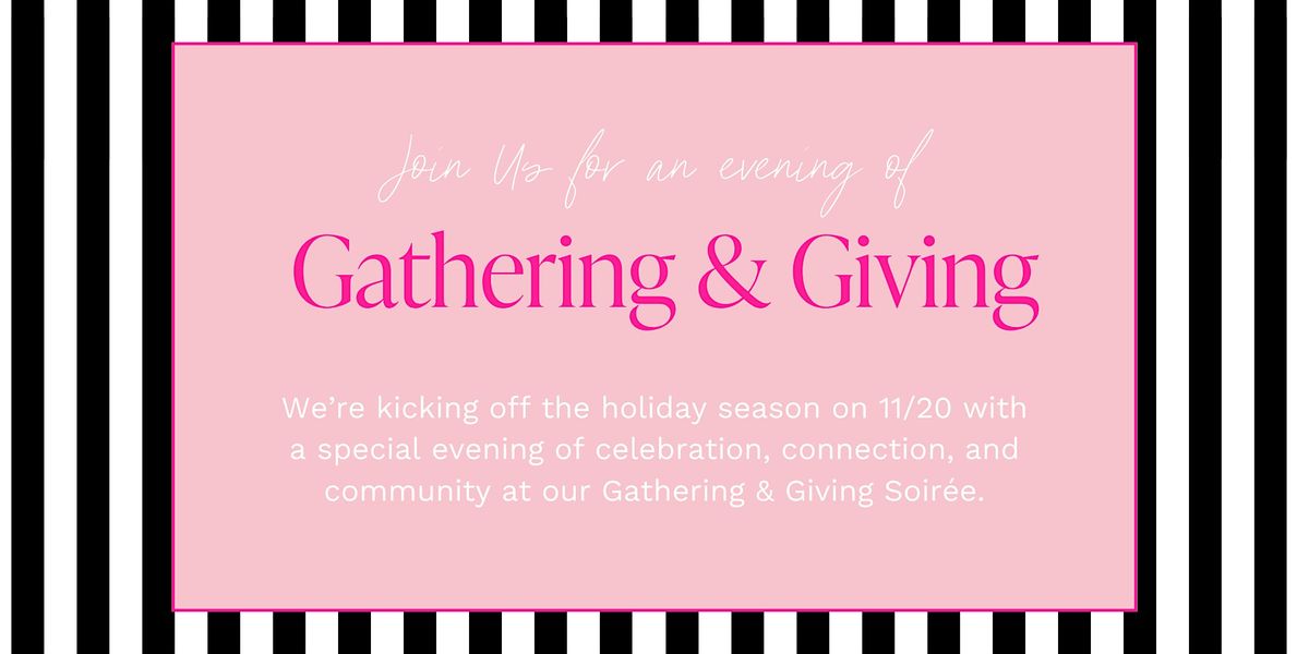 Gathering & Giving