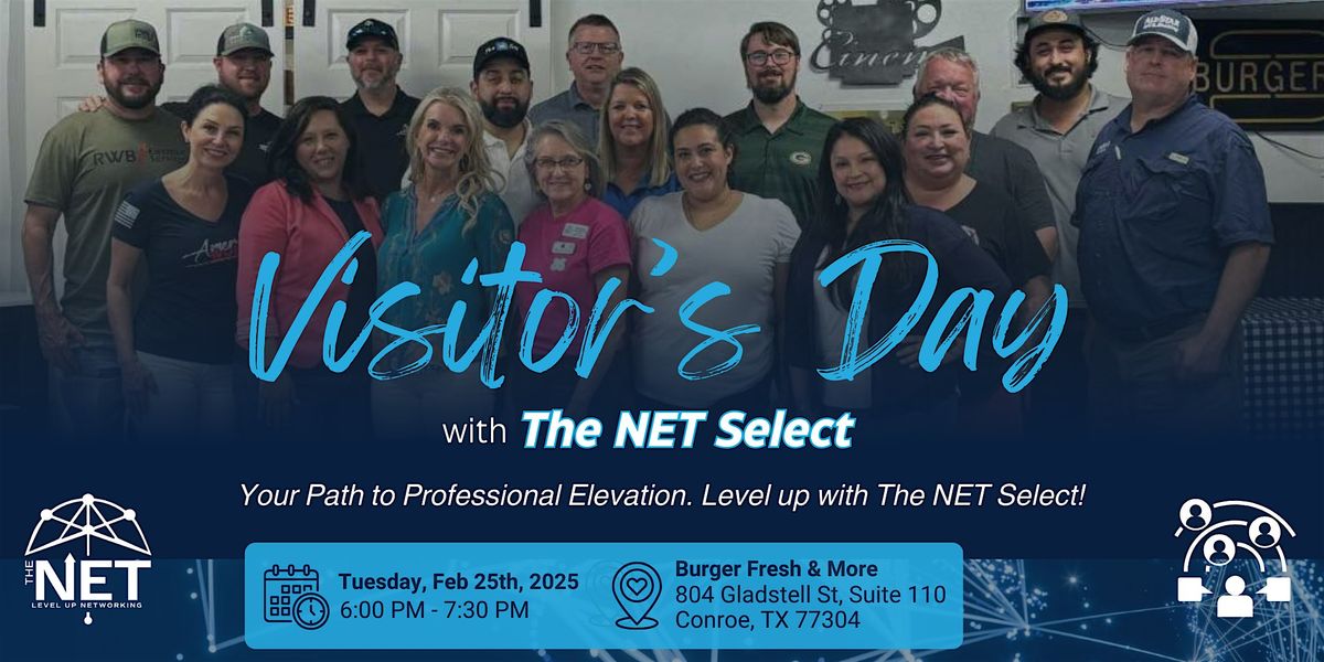 The NET Select Love Networking Visitors Day