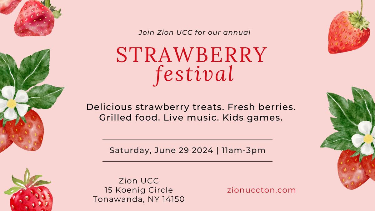 Zion UCC Strawberry Festival