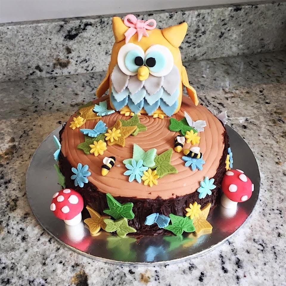 Autumnal Cake Decorating
