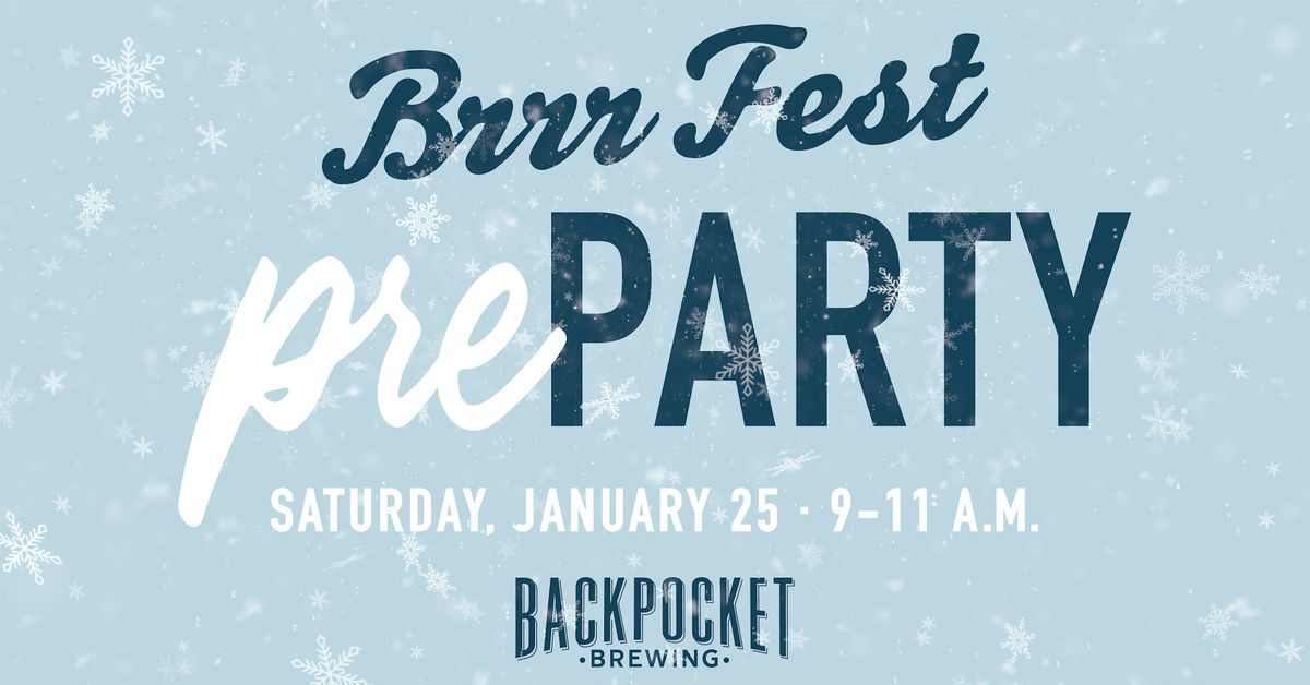 BrrrFest PreParty