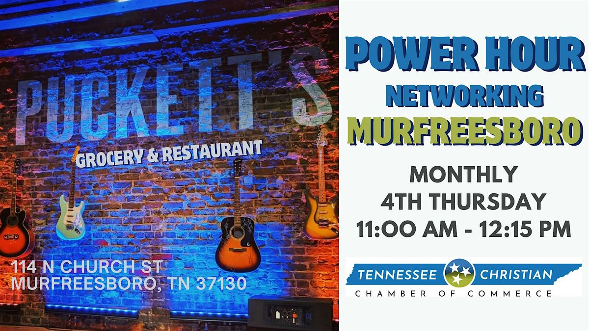 POWER HOUR Networking - Murfreesboro