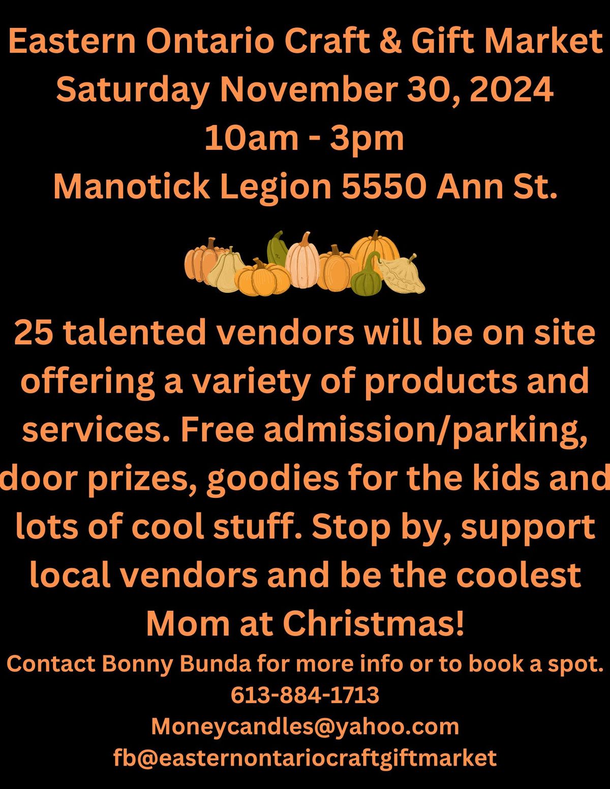 Eastern Ontario Craft & Gift Market