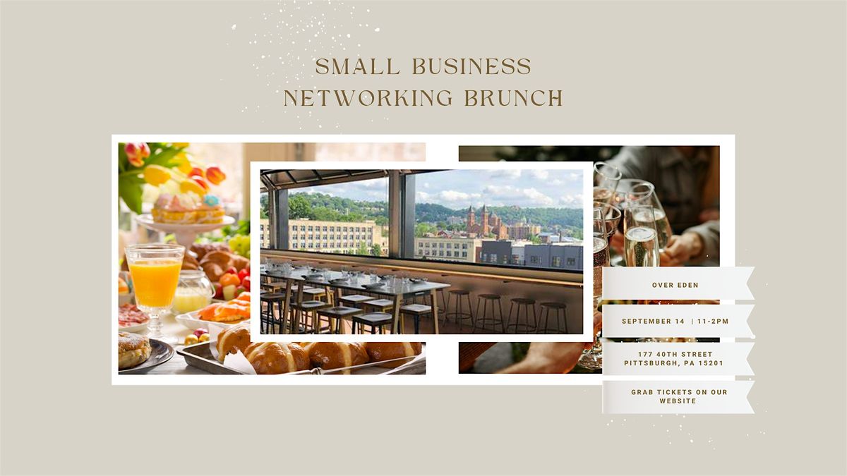 Rooftop Networking Brunch for Small Business Owners & Entrepreneurs