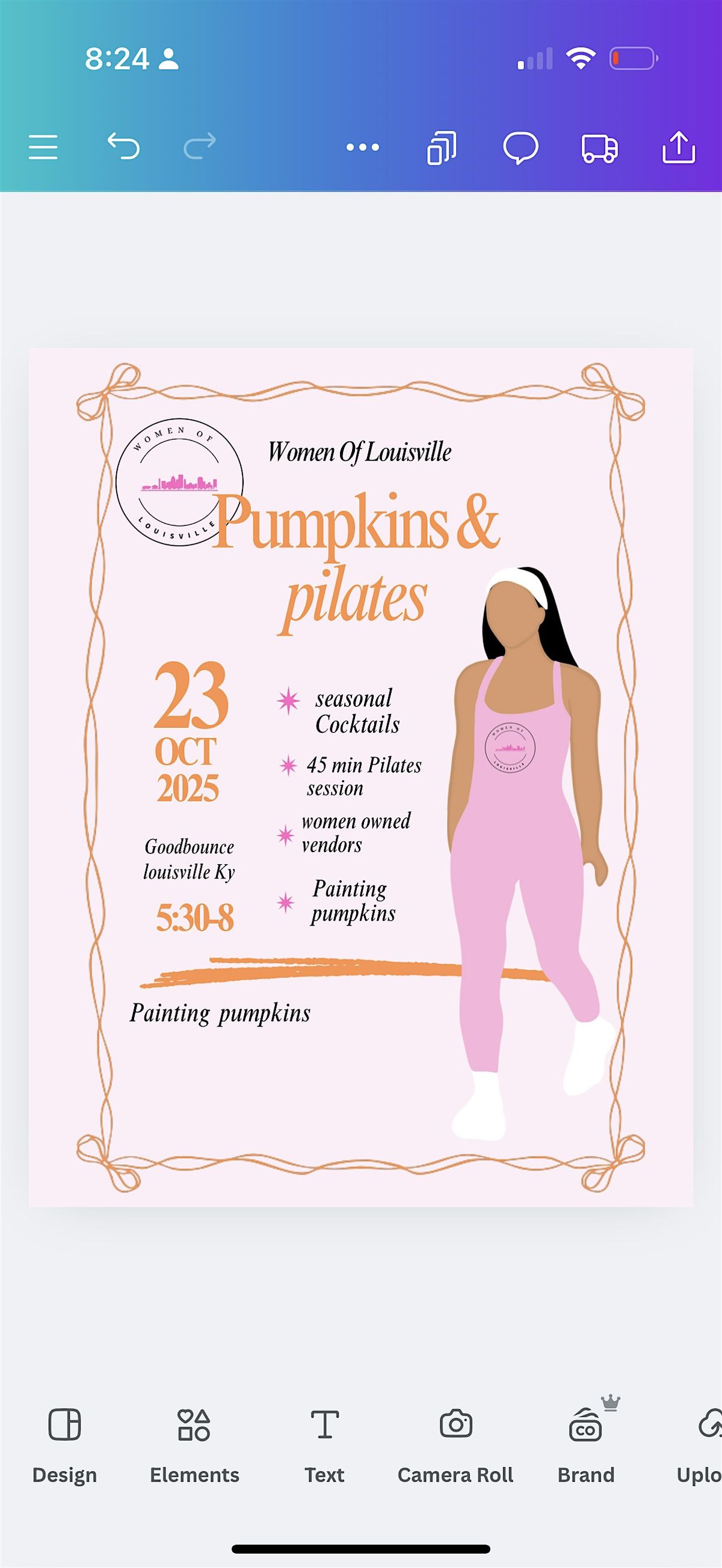 Women of Louisville Pumpkin & Pilates