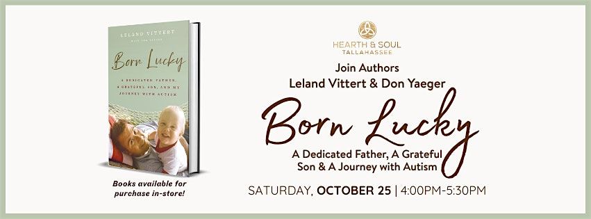 Born Lucky Book Signing