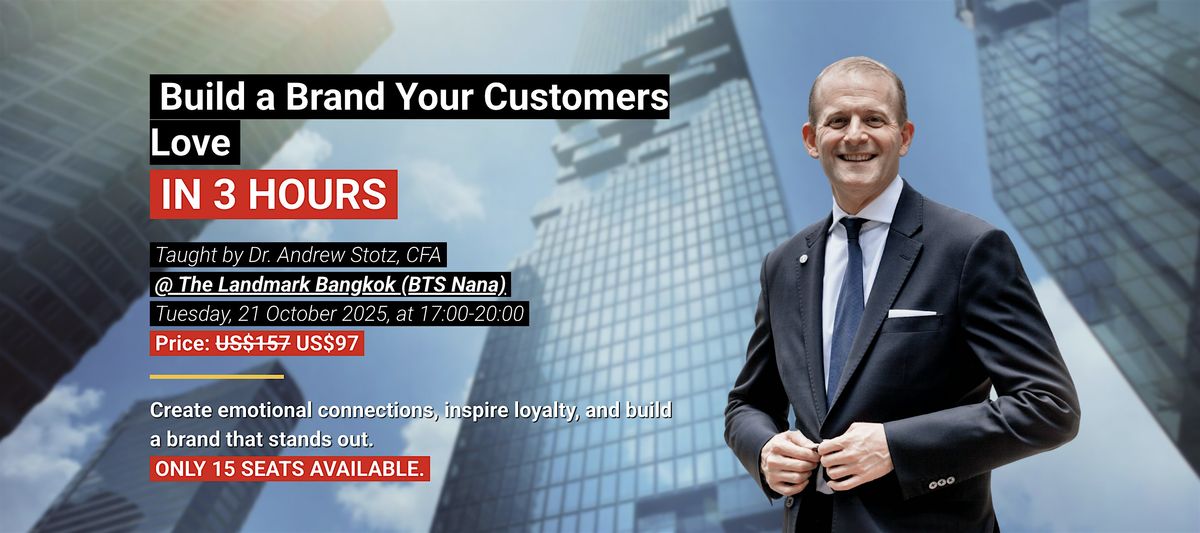 Build a Brand Your Customers Love \u2013 IN 3 HOURS