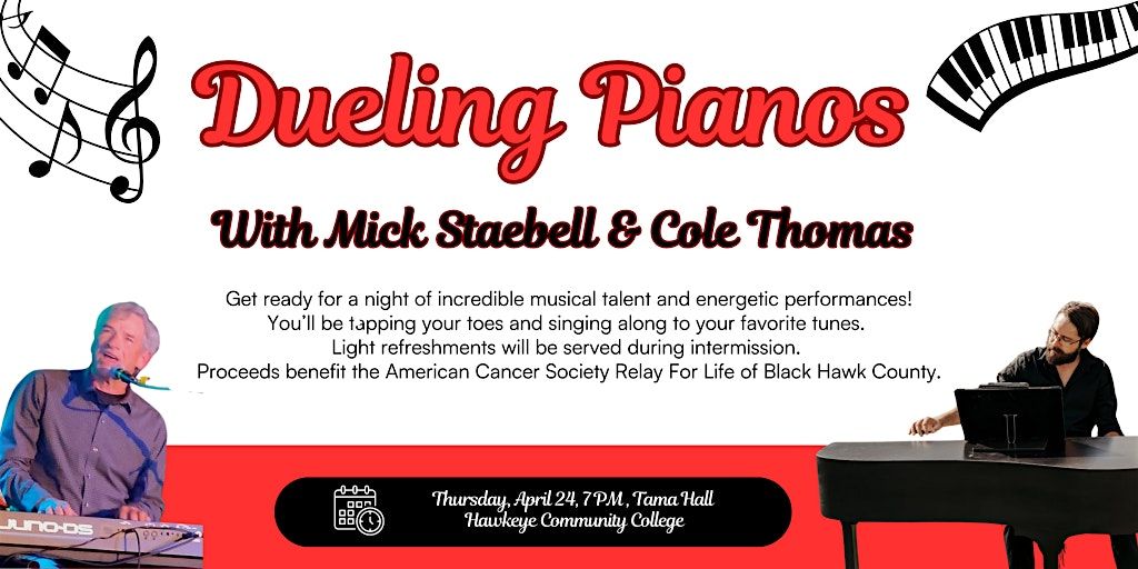 Dueling Pianos with Mick Staebell & Cole Thomas