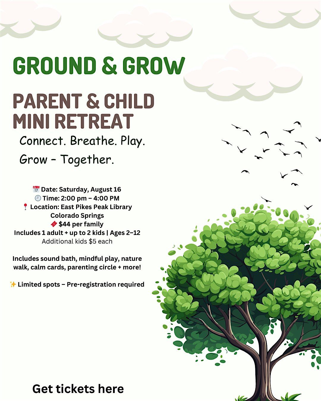 Ground & Grow Parent + Child Mini Retreat