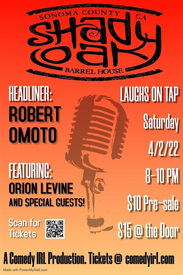 Laughs on Tap @ Shady Oak Barrel House