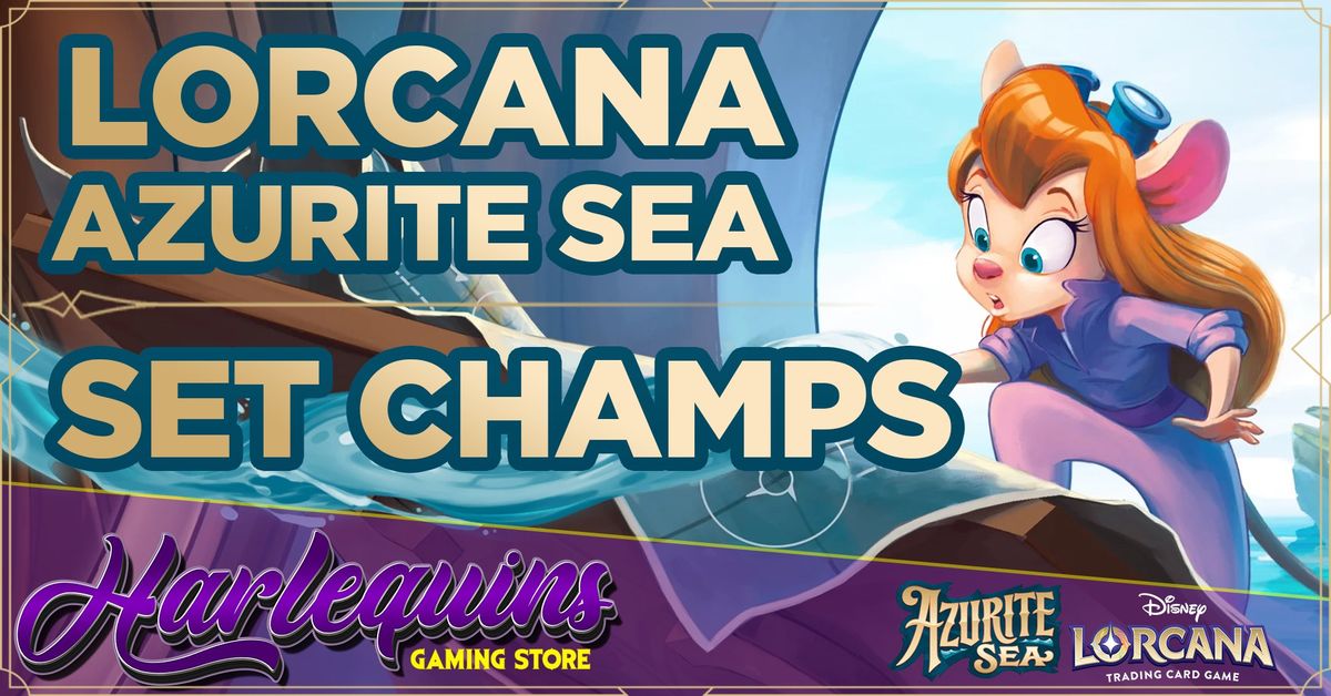 Disney Lorcana: Azurite Seas February 15th