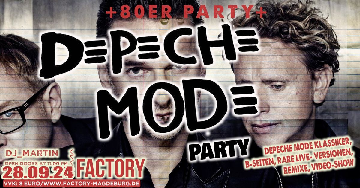 Depeche Mode Party \/ + 80er Party