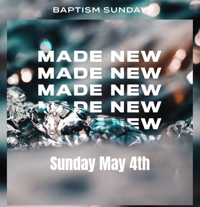 Baptism Sunday \ud83c\udf0a