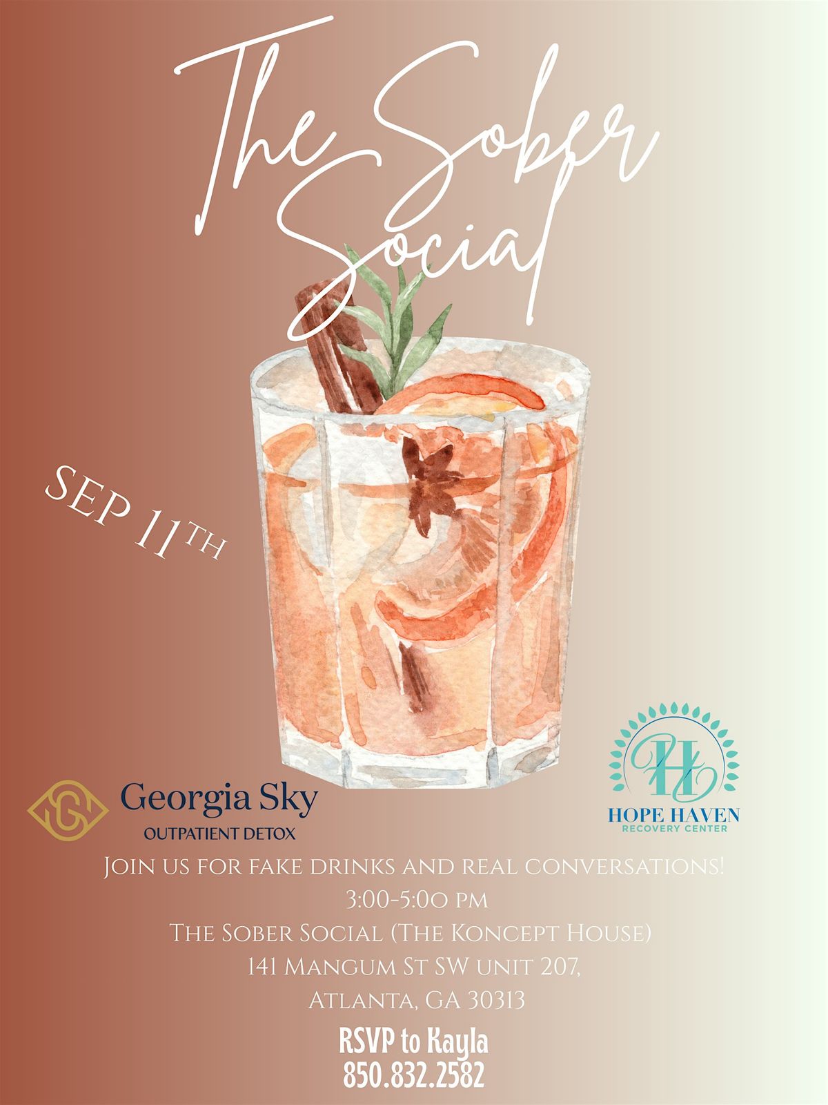 The Sober Social: The Fall Edition