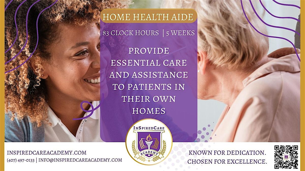 Home Health Aide Program- Get it done in 5 weeks!