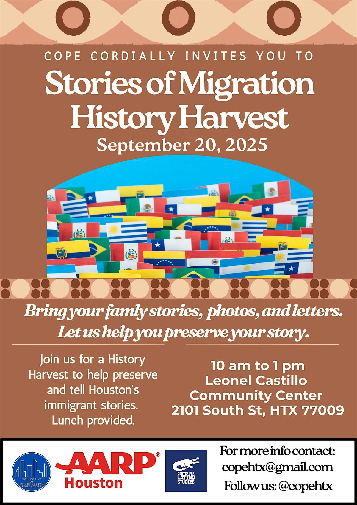 Stories of Migration History Harvest