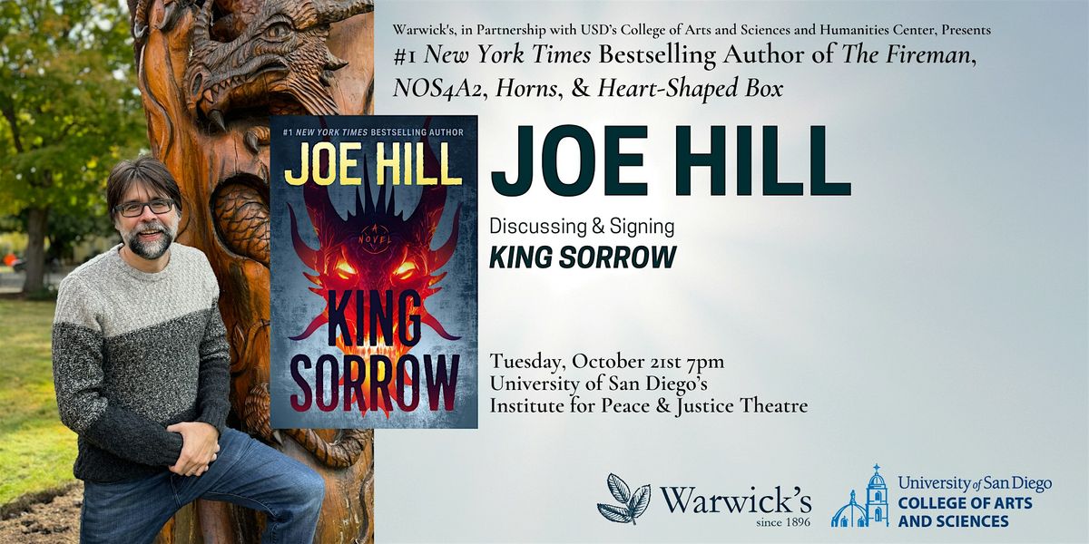 Joe Hill discussing KING SORROW
