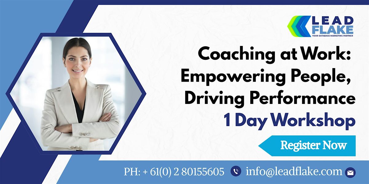 Empower Success with Workplace Coaching Workshop in Napier