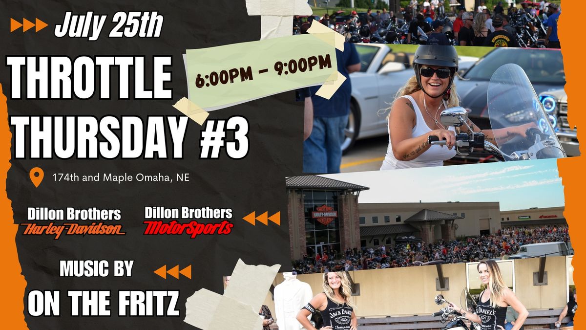 Throttle Thursday Round 3 \/ Omaha Bike Week Cruise