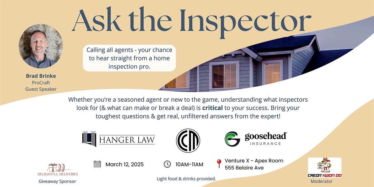 Ask the Inspector