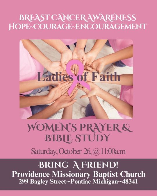 Ladies of Faith Prayer & Bible Study