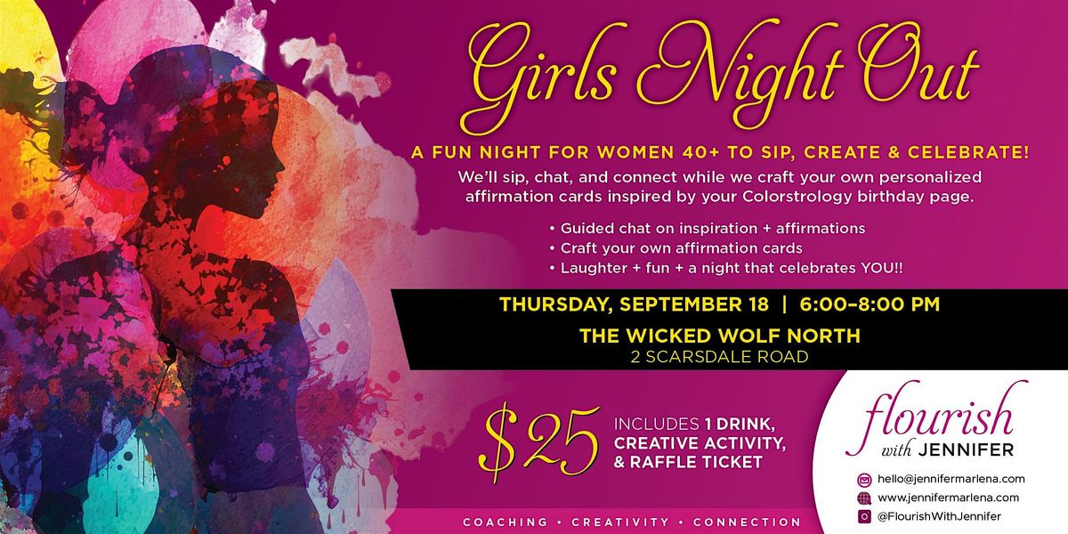 Flourish With Jennifer's - Girl's Night Out 40+