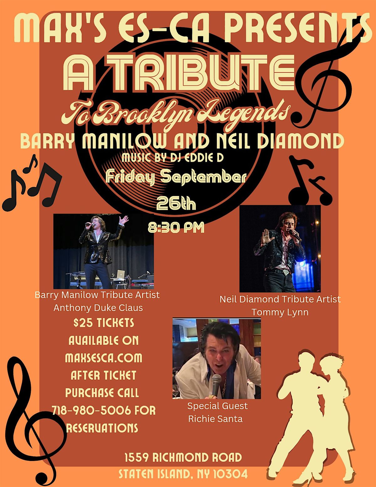 Neil Diamond and Barry Manilow- A Tribute To Brooklyn Legends