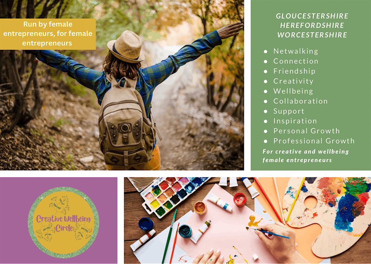 NETWALKING CHELTENHAM Creative Wellbeing Female Entrepreneurs