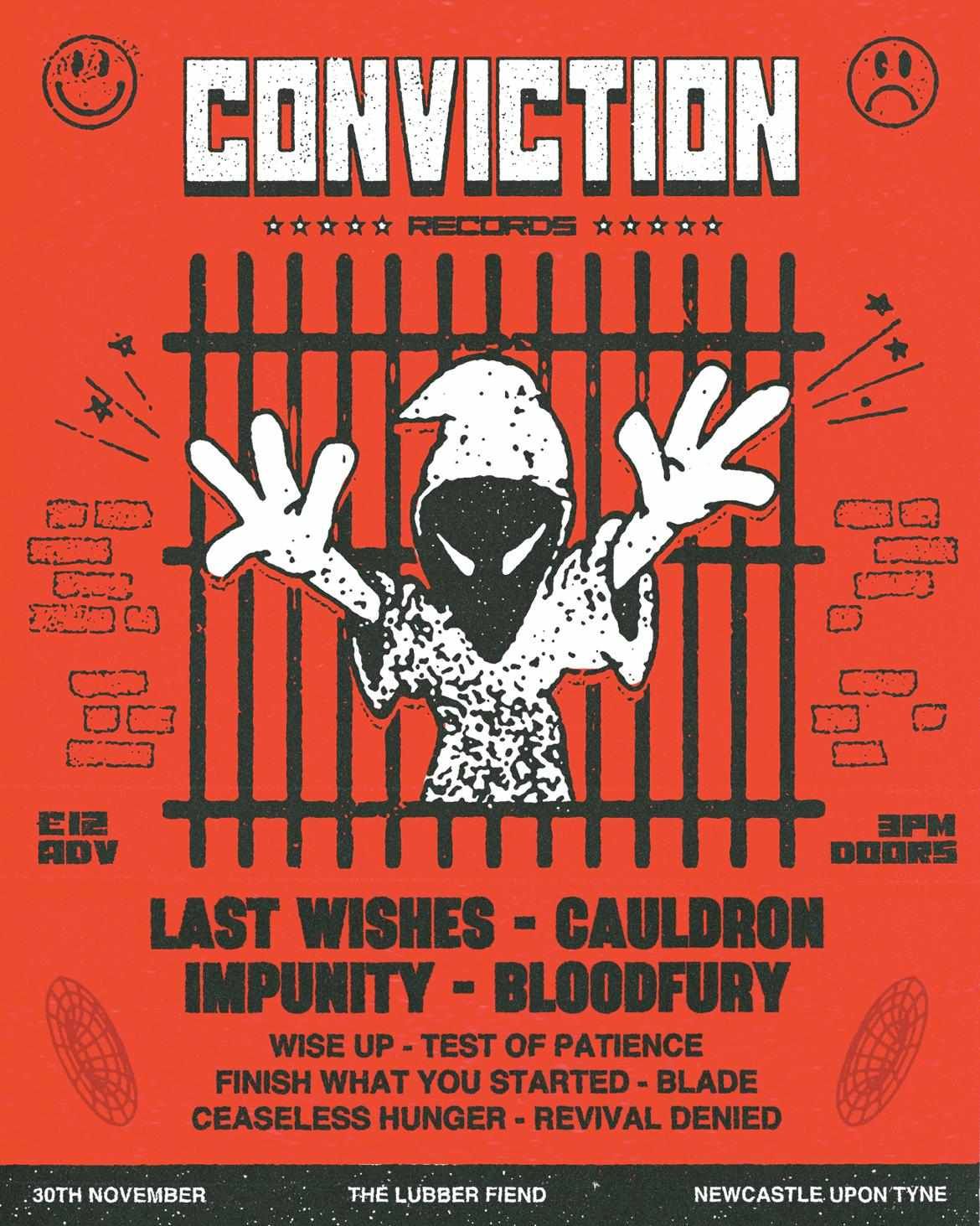 LAST WISHES \/ CAULDRON & More @ The Lubber Fiend 30.11.24