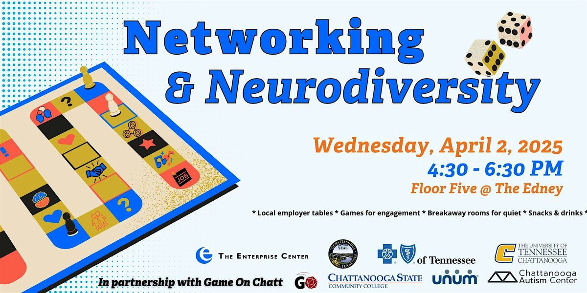 Neurodiversity & Networking Happy Hour April 2, 2025