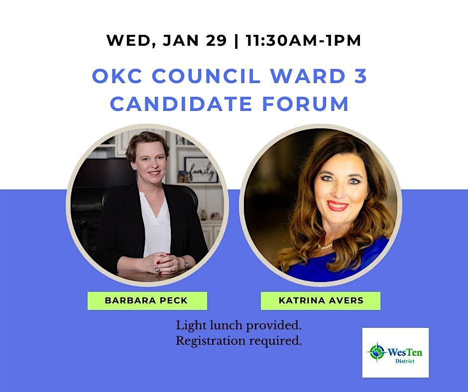 OKC Council Ward 3 Candidate Forum