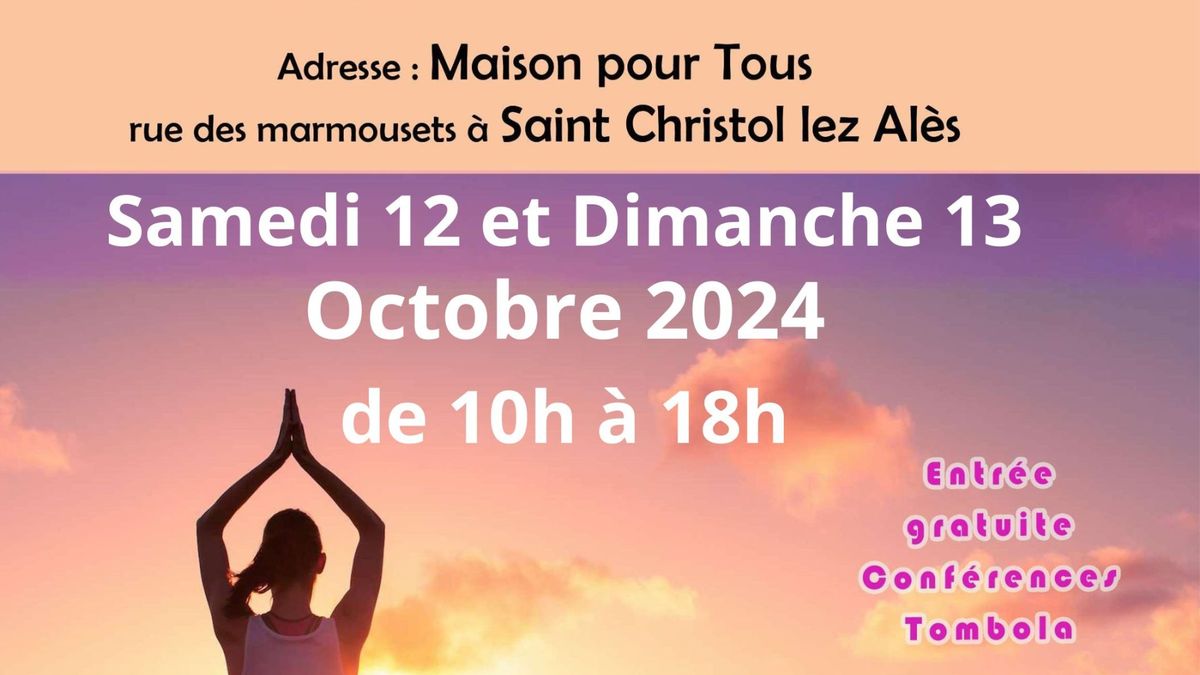 Salon Bien Etre, comit\u00e9 des festivit\u00e9s de la Mairie de Saint Christol Lez Al\u00e8s et Bien Etre en Ales