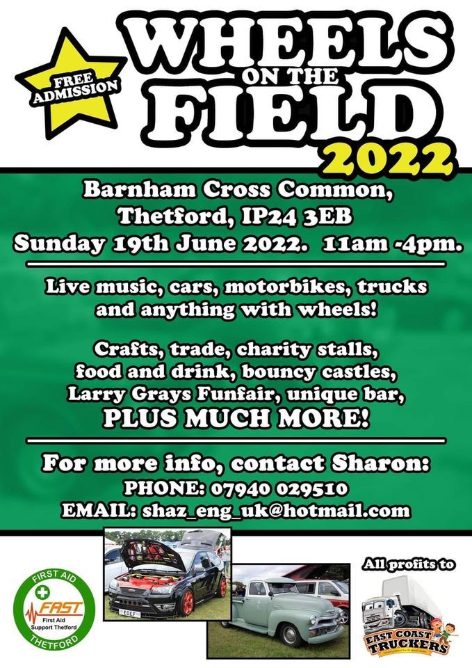 Wheels on the Field 2022, Barnham Cross Common, Thetford, 19 June 2022