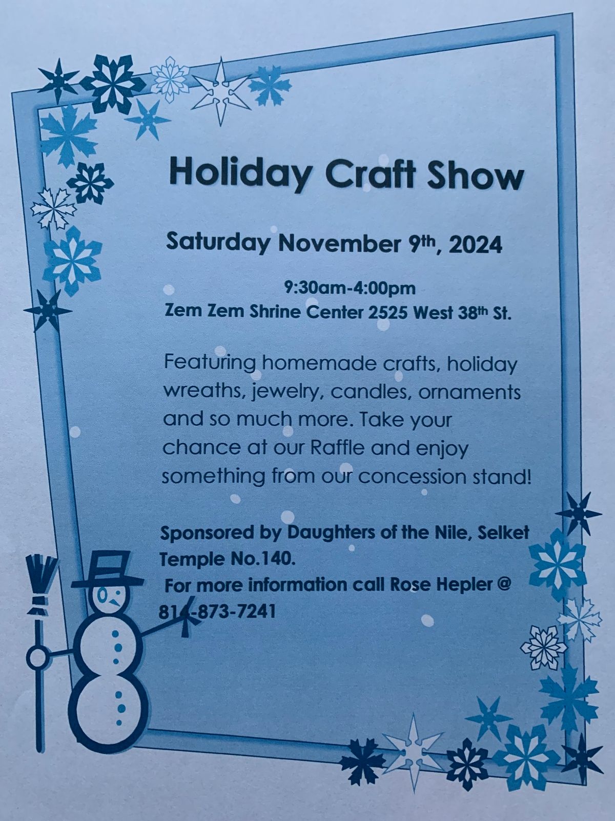 Holiday Craft Show